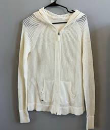 Cream Sunscape Hooded Sweater