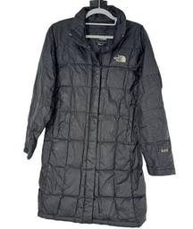 The North Face ‎ Womens 600 Down Metropolis Jacket Coat Parka Black Sz Small