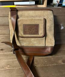 Corduroy Crossbody Bag