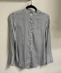 H&M Women’s Blouse Shirt Office Work Silk