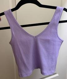 lilac tank top