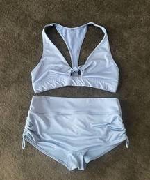 VS Pink Sport. Blue two piece swimsuit. Size L