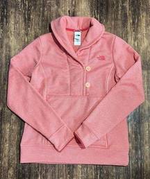 The North Face Crescent Ridge Shawl Sweater Fleece Heathered Women's Small