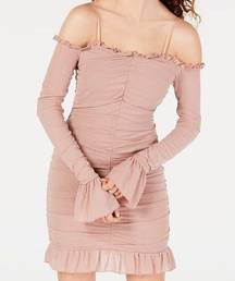 Off-The Shoulder Ruched Dress