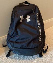 Black under armor backpack