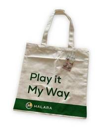 Halara Play It My Way Canvas Tote Bag OS