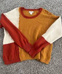 Colorblock Sweater