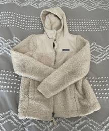 Columbia Women's Winter Pass Sherpa Hooded Full Zip Fleece Jacket