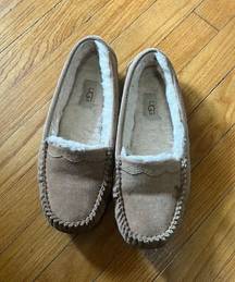 UGG Preowned  Shoes Moccasin Slipper Chestnut