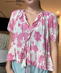 Flowy Floral Blouse