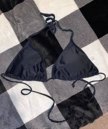 Joe Boxer Black Triangle Bikini Top