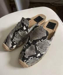 Snakeskin Espadrilles