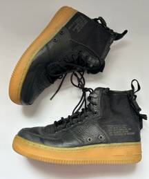 Nike SF Air Force 1 Mid Black Gum