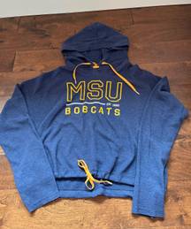 Montana State university Cropped Sweater