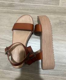 Rock & Candy by ZiGi Brown Sandals