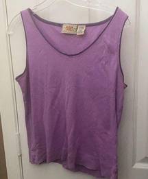 Route 66 ribbed tank top Large