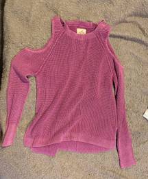 Hollister Open Shoulder Sweater