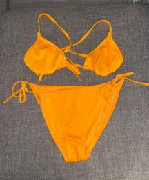 Wild Fable Orange Bikini Set