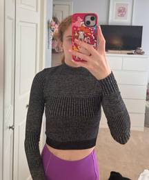 Fabletics Long Sleeve Crop Top