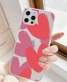 Heart Pattern iPhone XR case 