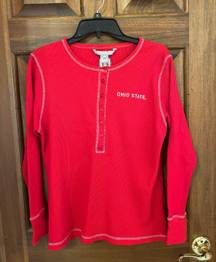 Ohio State University The  PJ Pajama Long Sleeve Top