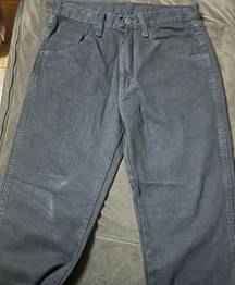 NWT‎ Rustler By Wrangler Black Denim Jeans Sz 29x30 Regular Fit