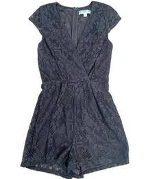 Dina Be black lace romper