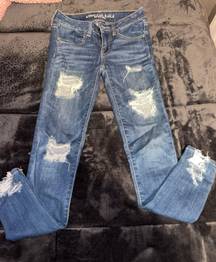 American Eagle Outfitters Ripped Skinnies