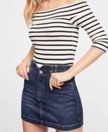 Free People We The Free-  She’s All That Denim Mini