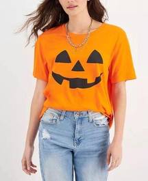 Love Tribe Juniors' Pumpkin Graphic T-Shirt, Size XL New w/Tag