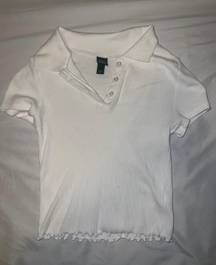 White Women’s Polo