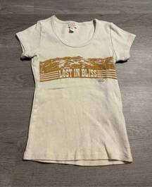 Wrangler  X Billabong Baby Tee Size Small