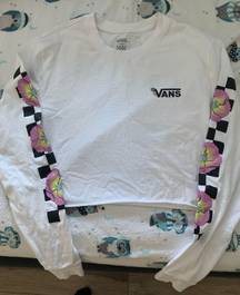 Vans Long Sleeve Cropped Tee