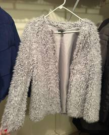 Bloomingdale Aqua Fur Jacket