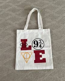 NWOT  themed canvas tote bag