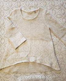 knitted and knotted Sweater Shirt