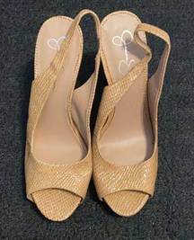 Jessica Simpson  Slingback Heels