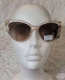 Jones New YorkWomens Nude Neutral Ombre Sunglasses