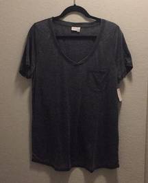 NWT Grey Make&model v-neck t-shirt.