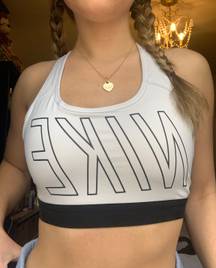 Nike White Sportsbra