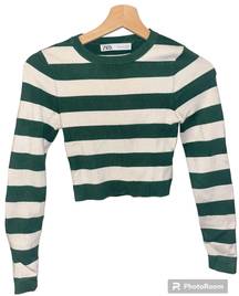 ZARA striped sweater