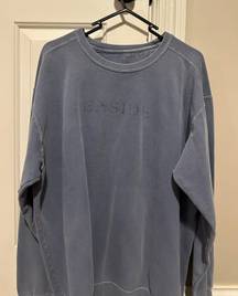 Seaside Light Blue Crew Neck