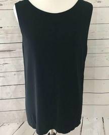 Grace Elements Black tank/ shell size Large NWOT