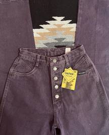 Rocky Mountain Vintage Western  Bareback Jeans Purple