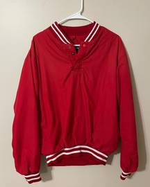 red pullover