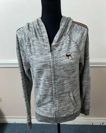 PINK - Victoria's Secret  Grey Zip Up Jacket Size Small