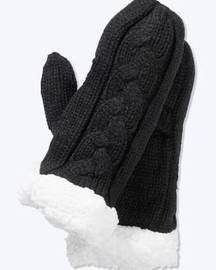 PINK By Victoria's Secret Sherpa-Lined Mittens