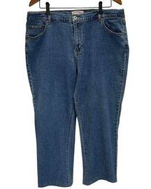 Womens 16 Petite Jeans Elastic Waist