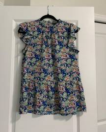 floral blouse top