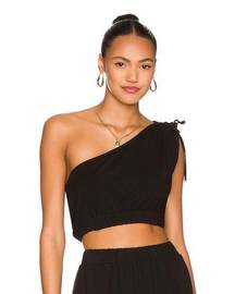 | Island in the Sun in Black | Crop top only